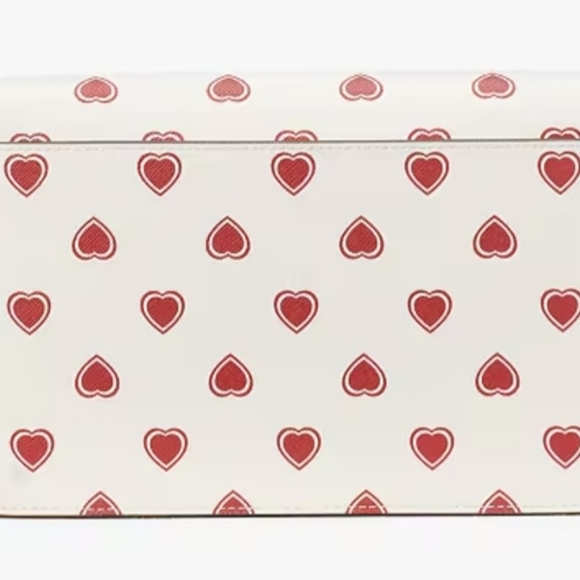 Summer Designer Clearance ($300 OFF)! NEW Madison Heartfelt Geo Flap Crossbody - Picture 9 of 9